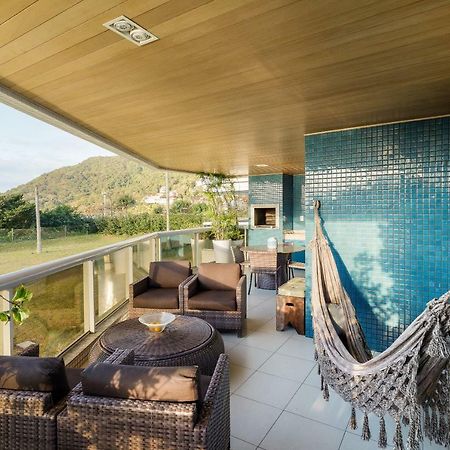 Apartamento Com 4 Suites Pe Na Areia Florianópolis Dış mekan fotoğraf