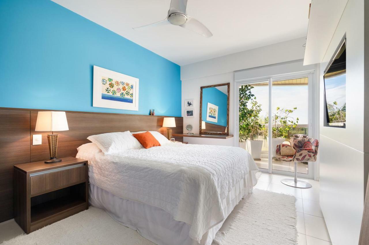 Apartamento Com 4 Suites Pe Na Areia Florianópolis Dış mekan fotoğraf