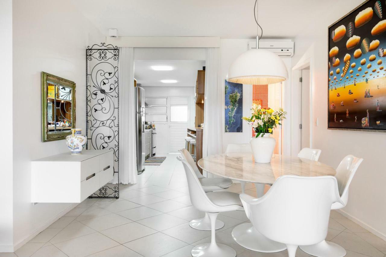 Apartamento Com 4 Suites Pe Na Areia Florianópolis Dış mekan fotoğraf