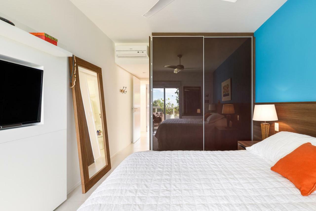 Apartamento Com 4 Suites Pe Na Areia Florianópolis Dış mekan fotoğraf